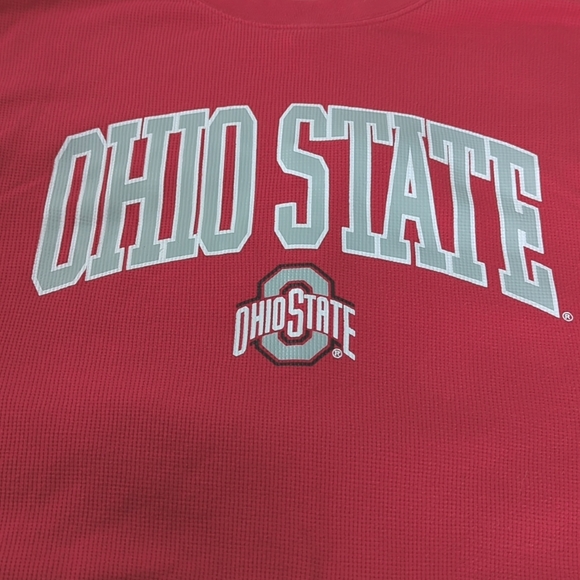 Ohio State thermal long sleeve shirt Big and Tall Size XLT - Picture 5 of 5